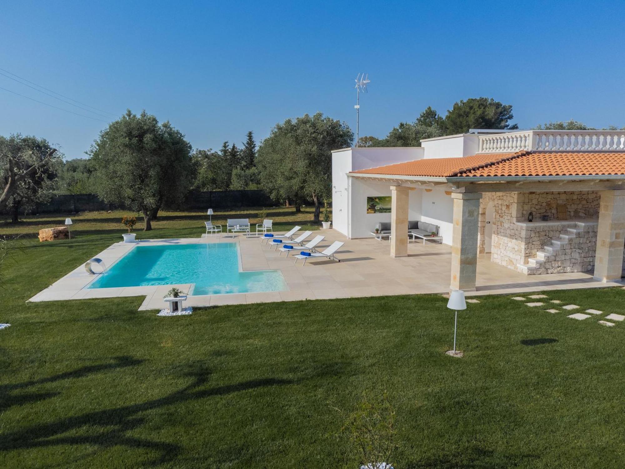 La Carezza Del Sole - Private Villa Франкавилла-Фонтана Экстерьер фото